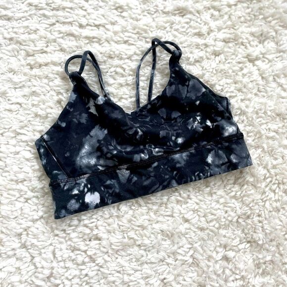 Lululemon Sunshine Salutation Sports Bra Knotted Back - Picture 2 of 7